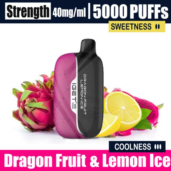 Dragon Fruit Lemon Ice - iGet Moon