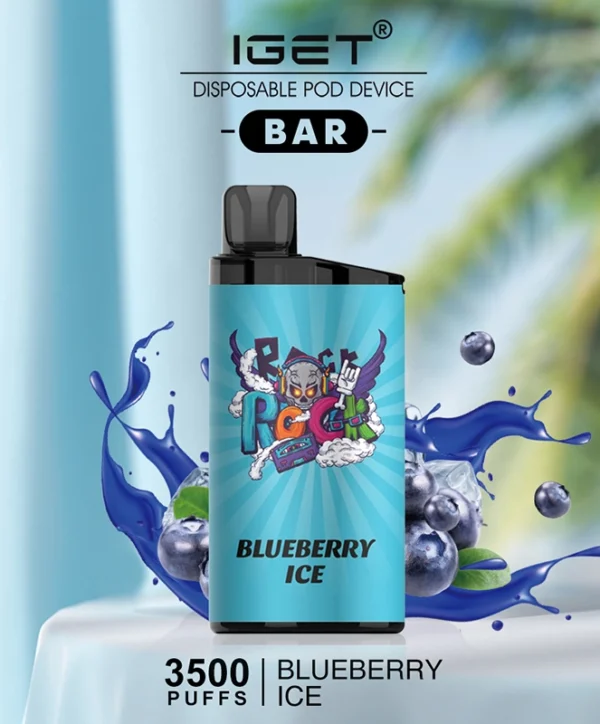 Blueberry Ice - iGet Bar - Image 4