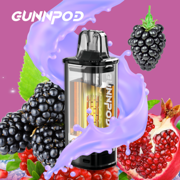 Blackberry cherry Pomegranate Ice - Gunnpod